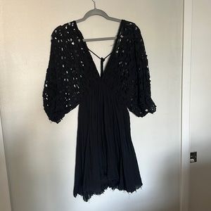 Free people black dress